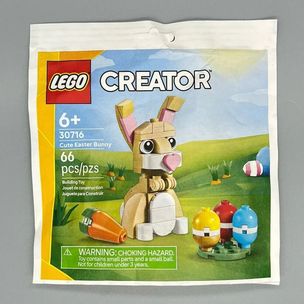 Lego Creator 30716 Cute Easter Bunny 66 Pieces Paperbag Set GWP Limited Edition